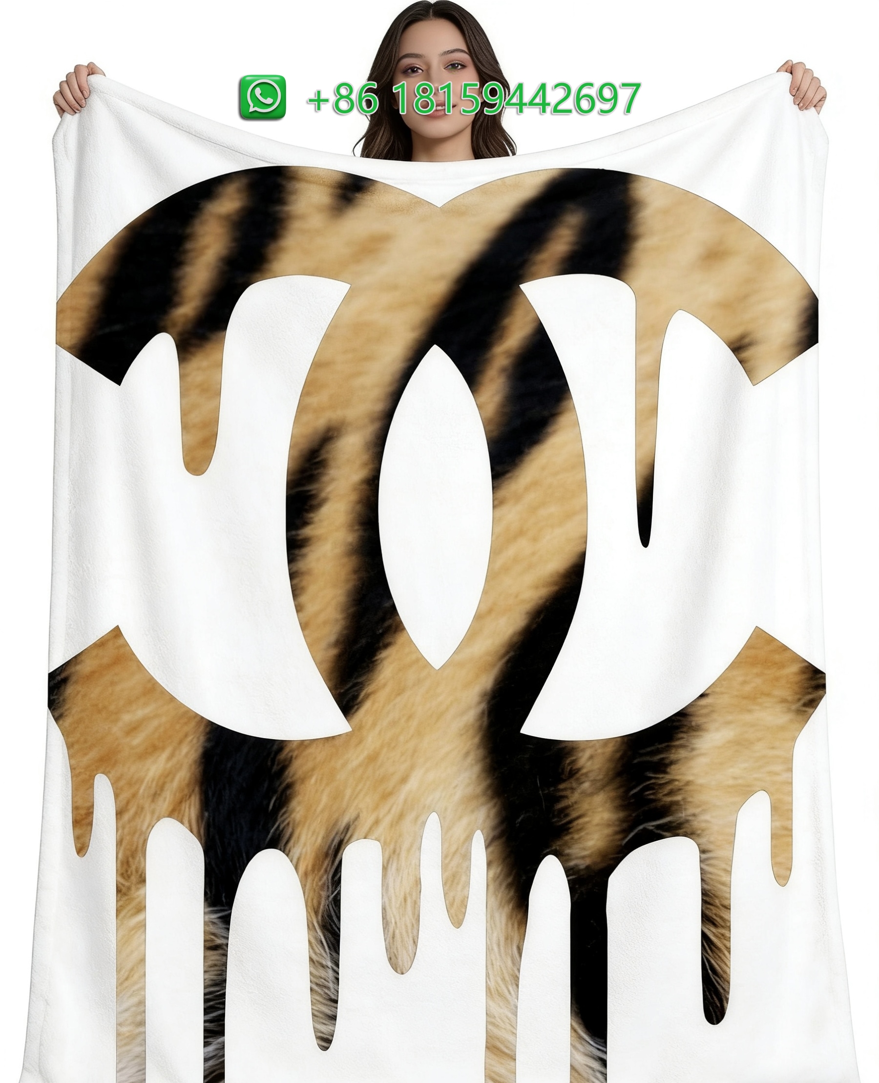 Chanel Throw Blankets